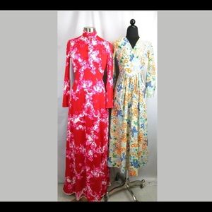 Vintage Handcrafted Maxi Dresses